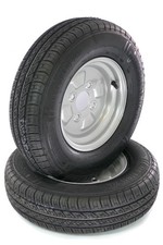 2x Rad 145/80R10 Anhängerrad